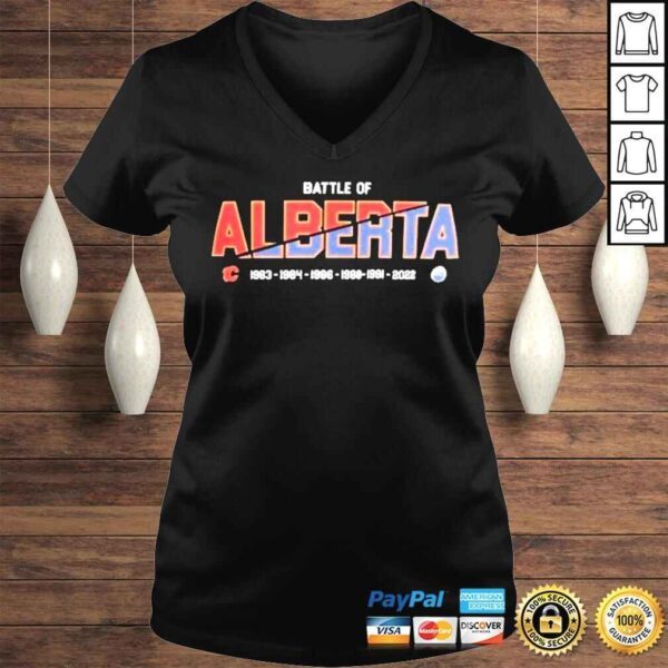 Battle Of Alberta NHL Stanley Cup Playoffs 2022 Shirt - Image 2