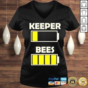 VLadies Beekeepers funny battery charger shirt