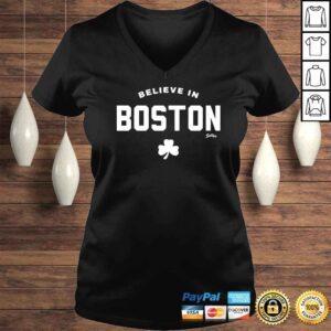 VLadies Believe In Boston TShirt