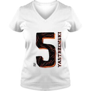 VLadies Benlikesgiants san francisco giants mike yastrzemskI stacked shirt