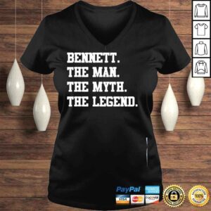 VLadies Bennett the man the myth the legend shirt