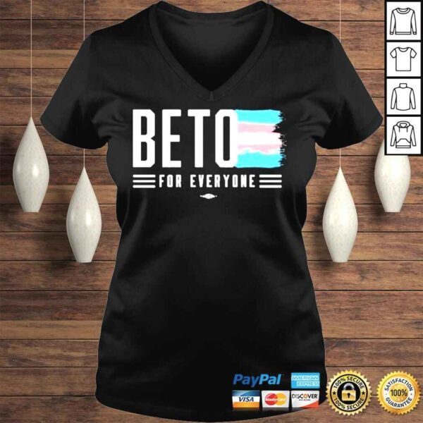 Beto for everyone trans pride shirt - Image 2