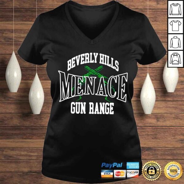 Beverly Hills menace gun range shirt - Image 2