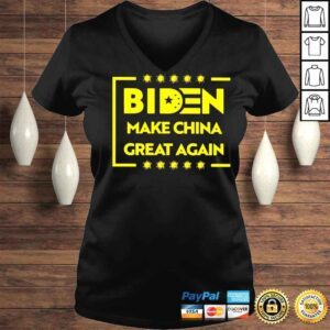 VLadies Biden make China great again unisex Tshirt