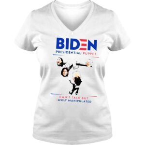 VLadies Biden presidential puppet cant talk but easily manipulated shirt