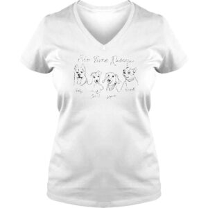 VLadies Big Time Rescue Dog TShirt