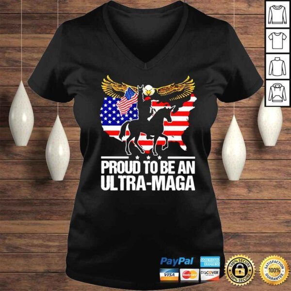 Bigfoot riding unicorn proud to be an UltraMaga shirt - Image 2