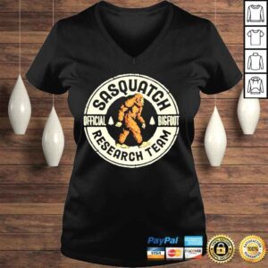 VLadies Bigfoot sasquatch research team 2024 shirt