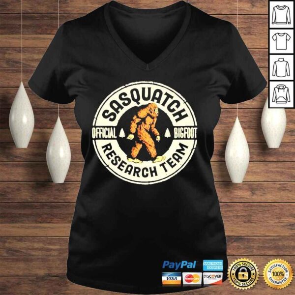 Bigfoot sasquatch research team 2024 shirt - Image 2