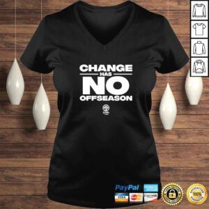 VLadies Billie Jean King Change Has No Offseason TShirt