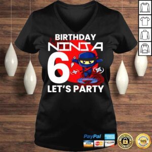 VLadies Birthday Ninja Ninjas Karate WarriorShirt Shirt