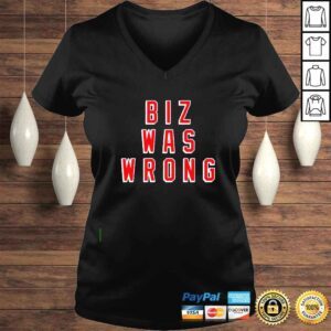 VLadies Biz was wrong shirt