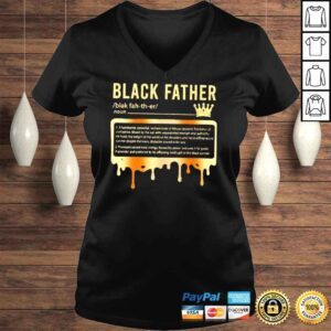 VLadies Black Father handsome powerful resillent made of african shirt