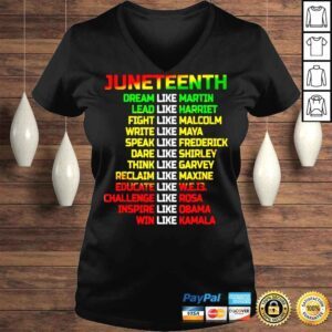 VLadies Black Women Freeish Since 1865 Party Decorations Juneteenth T Shirt