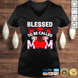 VLadies Blessed To Be Called Mom Happy Mothers Day Shirt