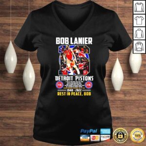 VLadies Bob Lanier Detroit Pistons 1948 2022 rest in peace Bob shirt