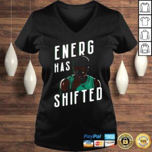 VLadies Boston Basketball Energy Has Shifted Tee Shirt