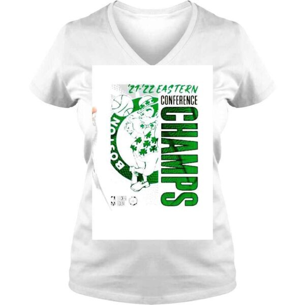 Boston Celtics 20212022 Eastern Conference Champs Locker Room shirt - Image 2