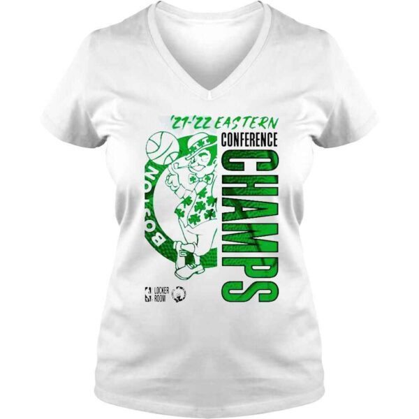 Boston Celtics 20212022 Eastern Conference Champs tshirt - Image 2