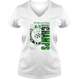 VLadies Boston Celtics 2022 Eastern Conference Champions Locker Room TShirt