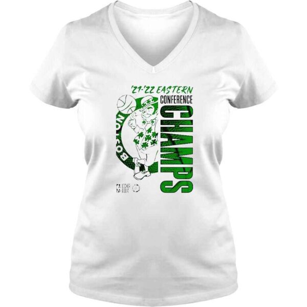 Boston Celtics 2022 Eastern Conference Champions Locker Room TShirt - Image 2