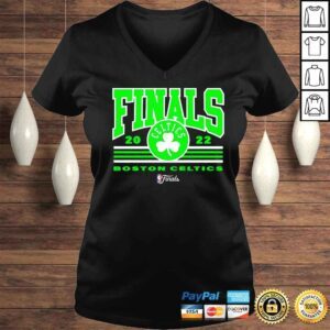 VLadies Boston Celtics 2022 NBA Finals Bingham Tshirt