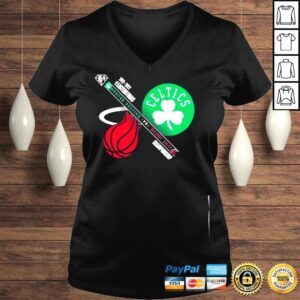 VLadies Boston Celtics Miami Heat 2022 Shirt