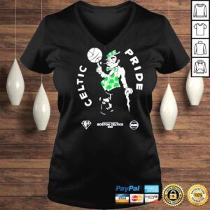 VLadies Boston Celtics Pride Shirt