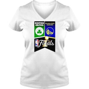 VLadies Boston Celtics Vs Golden State Warriors NBA Finals 2022 TShirt