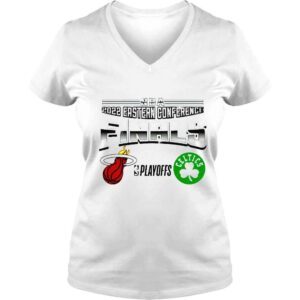 VLadies Boston Celtics vs Miami Heat 2022 Eastern Conference Finals shirt