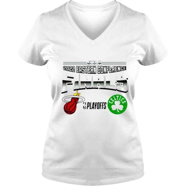 Boston Celtics vs Miami Heat 2022 Eastern Conference Finals shirt - Image 2