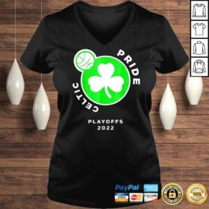 VLadies Boston Playoffs 2022 Celtic Pride TShirt