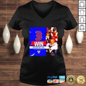 VLadies Boston Red Sox Win MLBNShowCase shirt