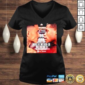 VLadies Boxing the final unification george kambosos jr vs devin haney public weigh in shirt