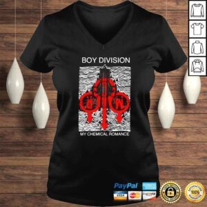 VLadies Boy division my chemical romance shirt