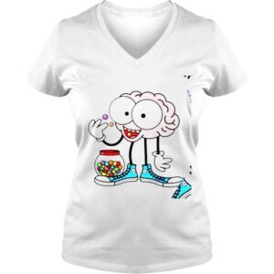 VLadies Brain eating candy shirt