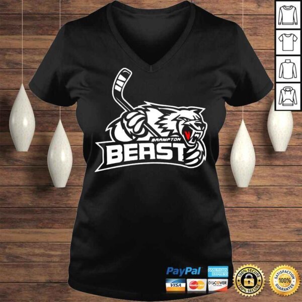 Brampton Beast Hockey logo 2022 T shirt - Image 2