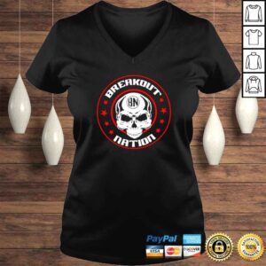 VLadies Breakout nation skull BN shirt