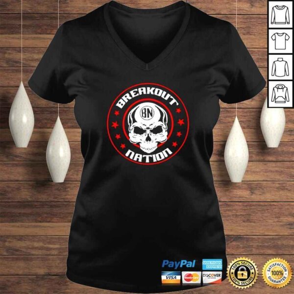 Breakout nation skull BN shirt - Image 2