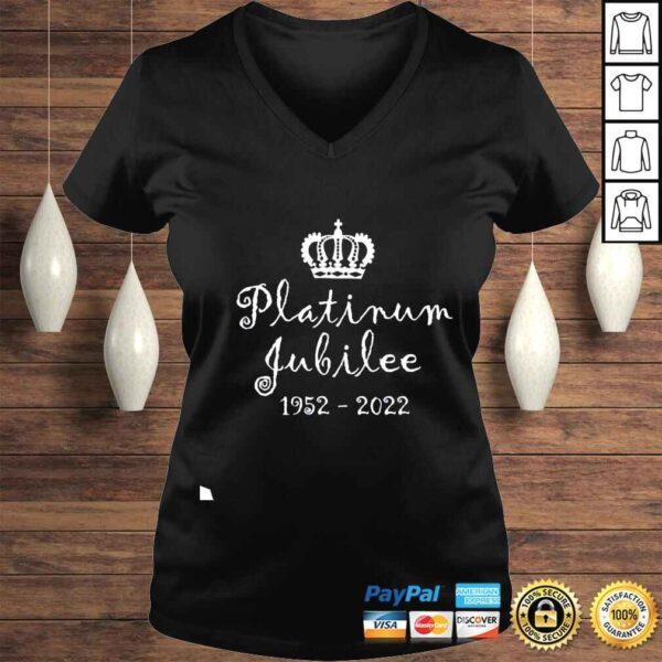 British Queen Monarchy Platinum Jubilee 19522022 shirt - Image 2