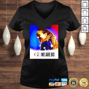 VLadies Brittney Griner NBA we are BG shirt