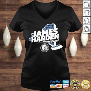 VLadies Brooklyn Nets James Harden The Beard Shirt