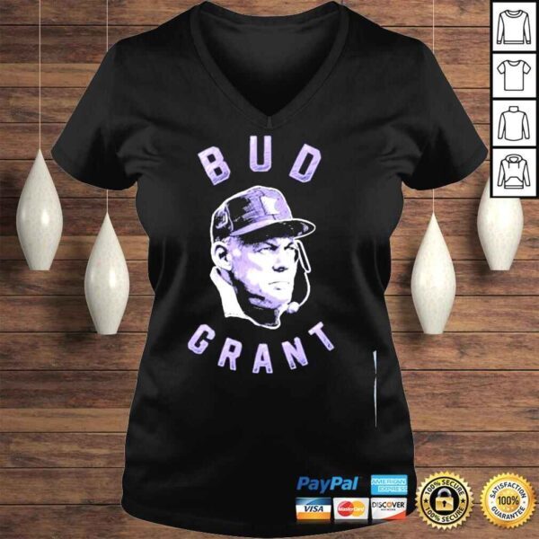 Bud grant vikings hall of fame shirt - Image 2