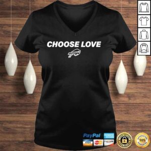 VLadies Buffalo Bills Choose Love 2022 Shirt