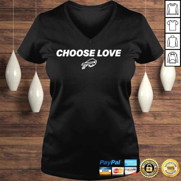 Buffalo Bills Choose Love 2022 Shirt - Image 2