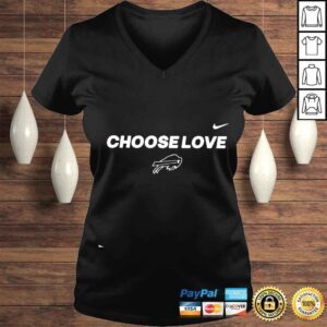 VLadies Buffalo Bills Choose Love shirt