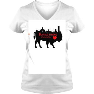 VLadies Buffalo Strong Pray for Buffalo City shirt