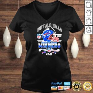 VLadies Buffalo bills NFL 2022 winners rugby shirt