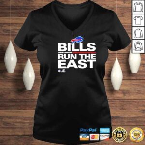 VLadies Buffalo bills divison champions run the east rugby shirt