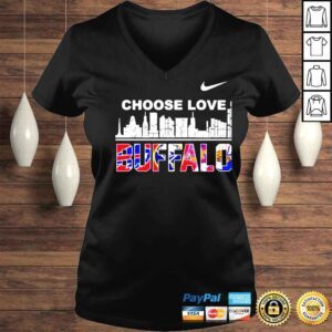 VLadies Buffalo city sport teams Nike choose love shirt